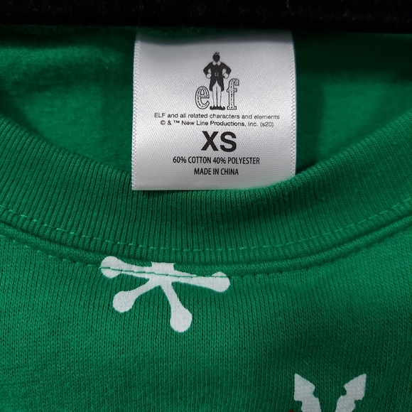 COPY - Elf Santa I Know Him Light-Up Graphic Sweatshirt - Picture 3 of 7